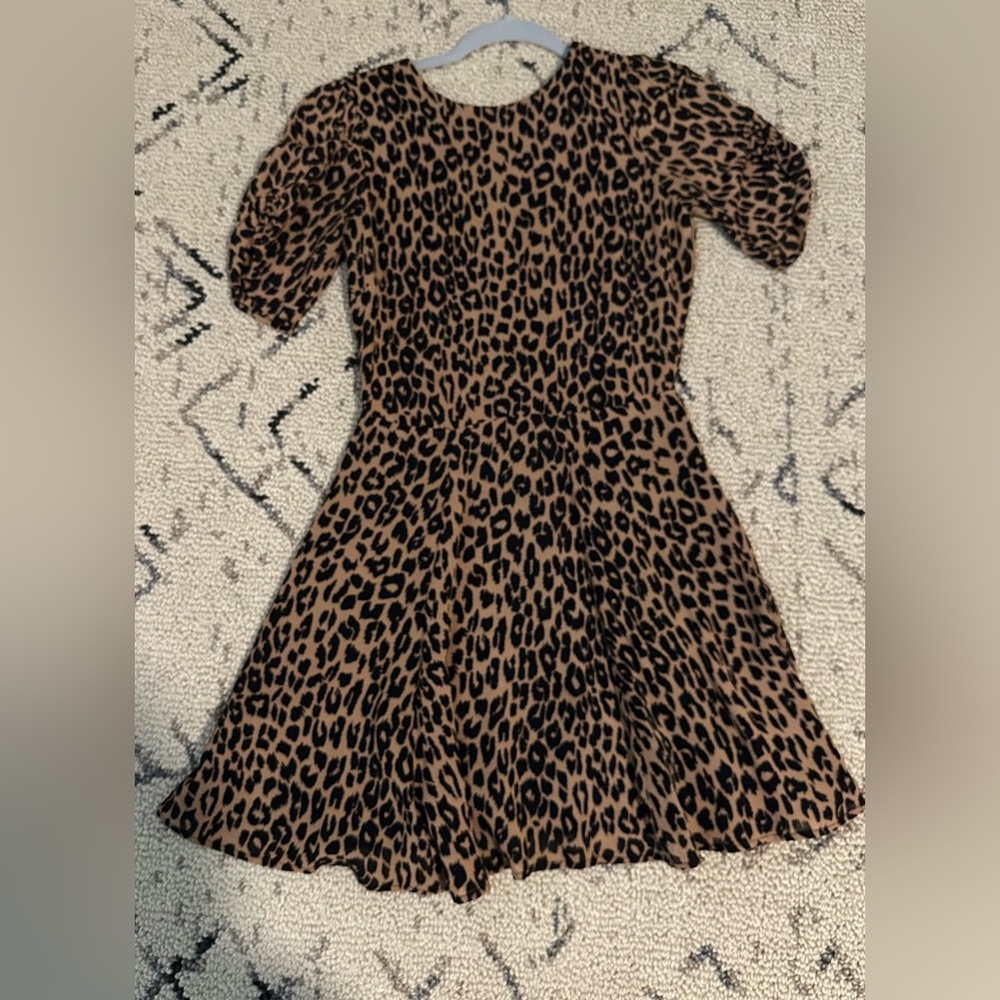 Reformation Leopard Dress